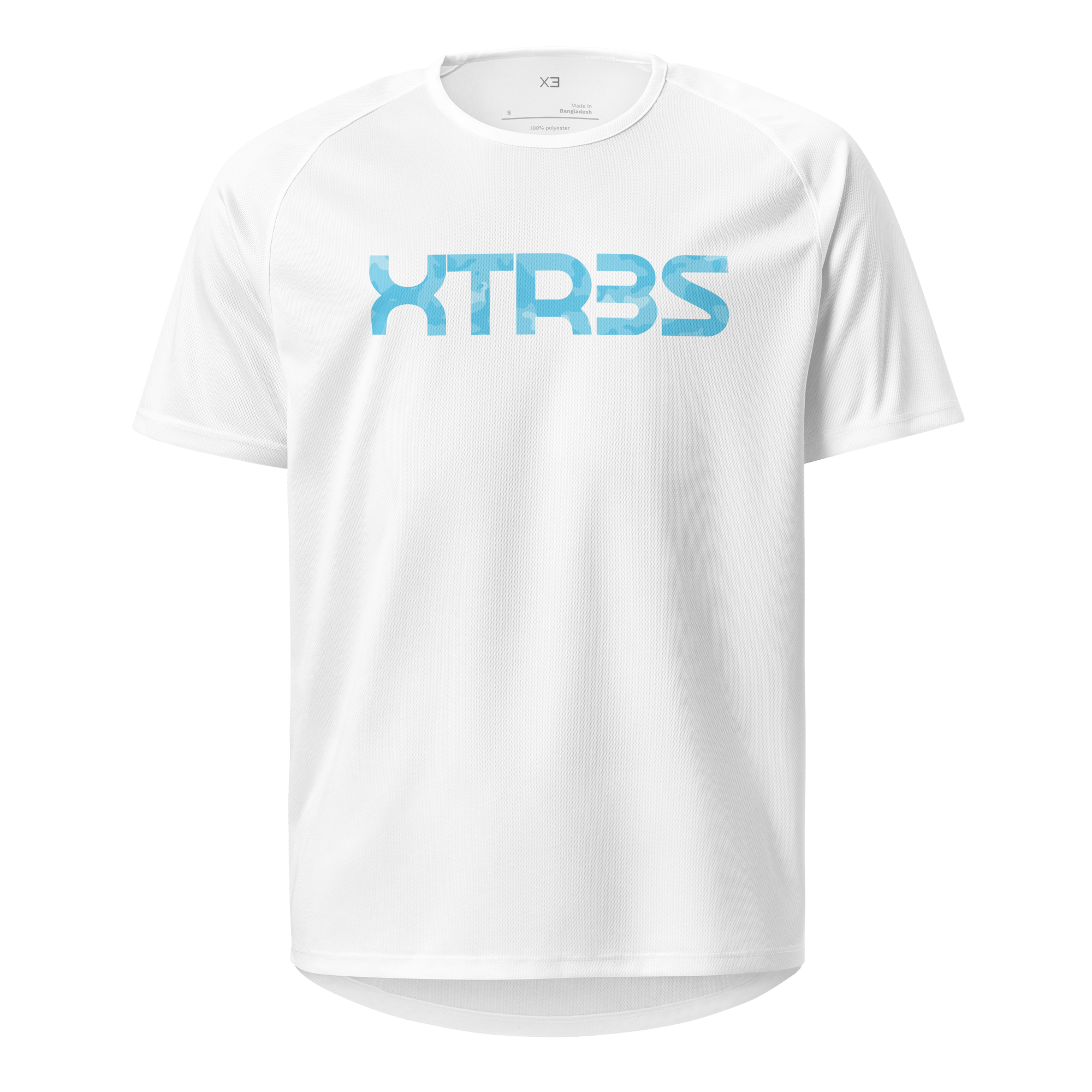 Men XTR3S Custom T Shirt - Blue - XTR3S