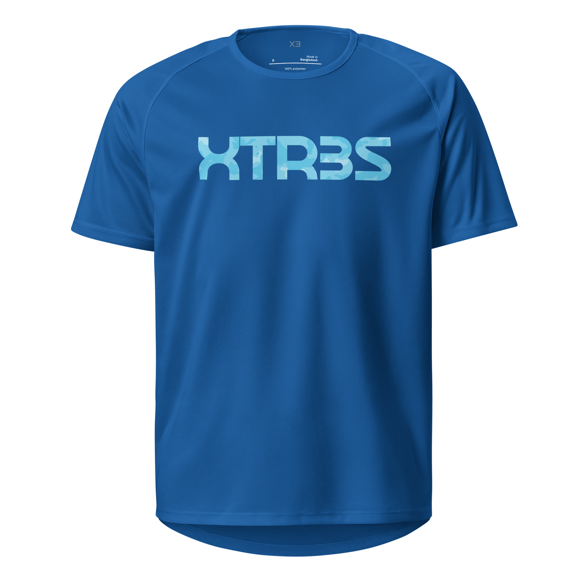 Men XTR3S Custom T Shirt - Blue - XTR3S