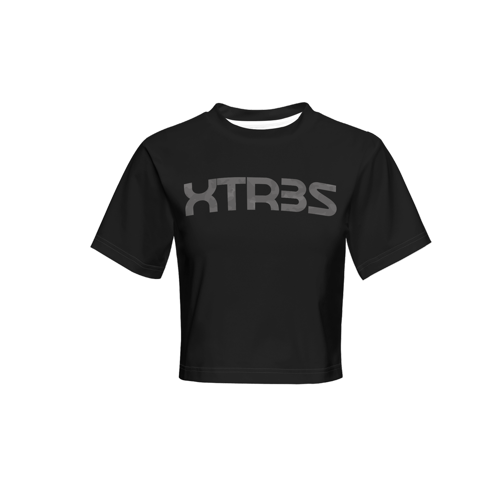 Women XTR3S Custom T Shirt - Black/Dark Grey - XTR3S