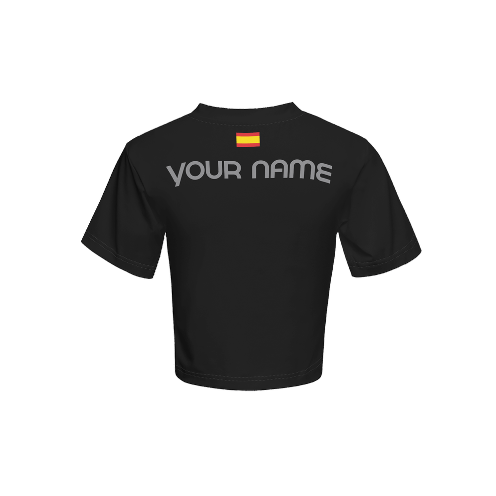 Women XTR3S Custom T Shirt - Black/Dark Grey - XTR3S