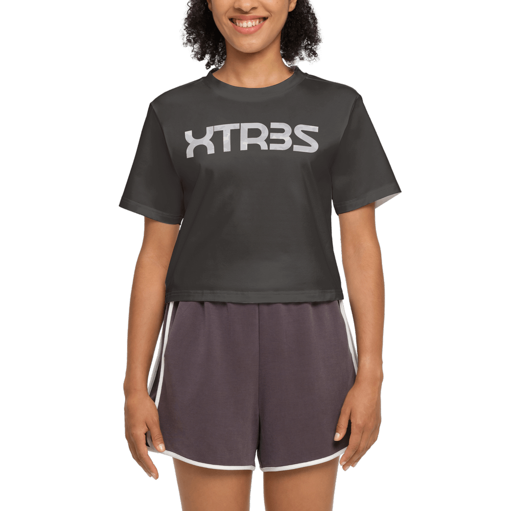 Women XTR3S Custom T Shirt - Dark Grey/Grey - XTR3S