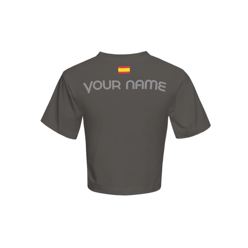 Women XTR3S Custom T Shirt - Dark Grey/Grey - XTR3S