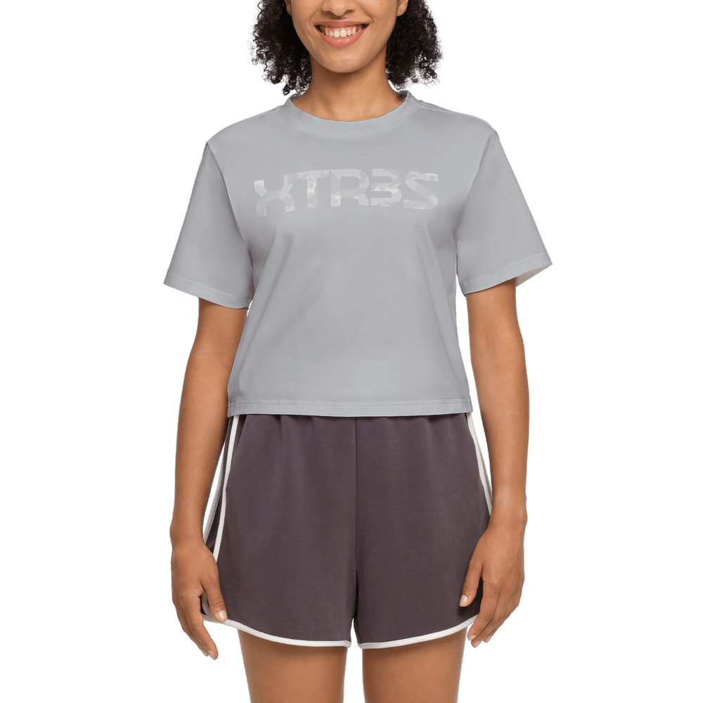 Women XTR3S Custom T Shirt - Gray/Gray - XTR3S