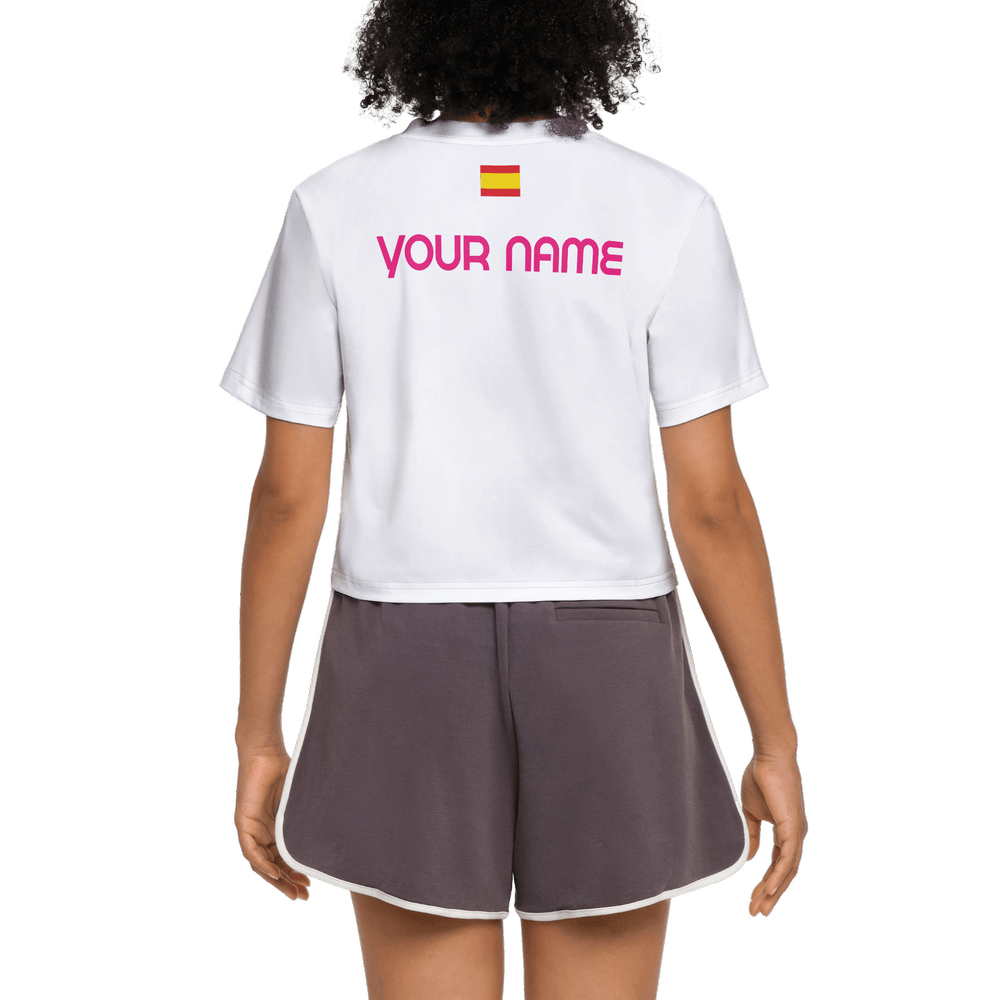 Women XTR3S Custom T Shirt - White/Pink - XTR3S