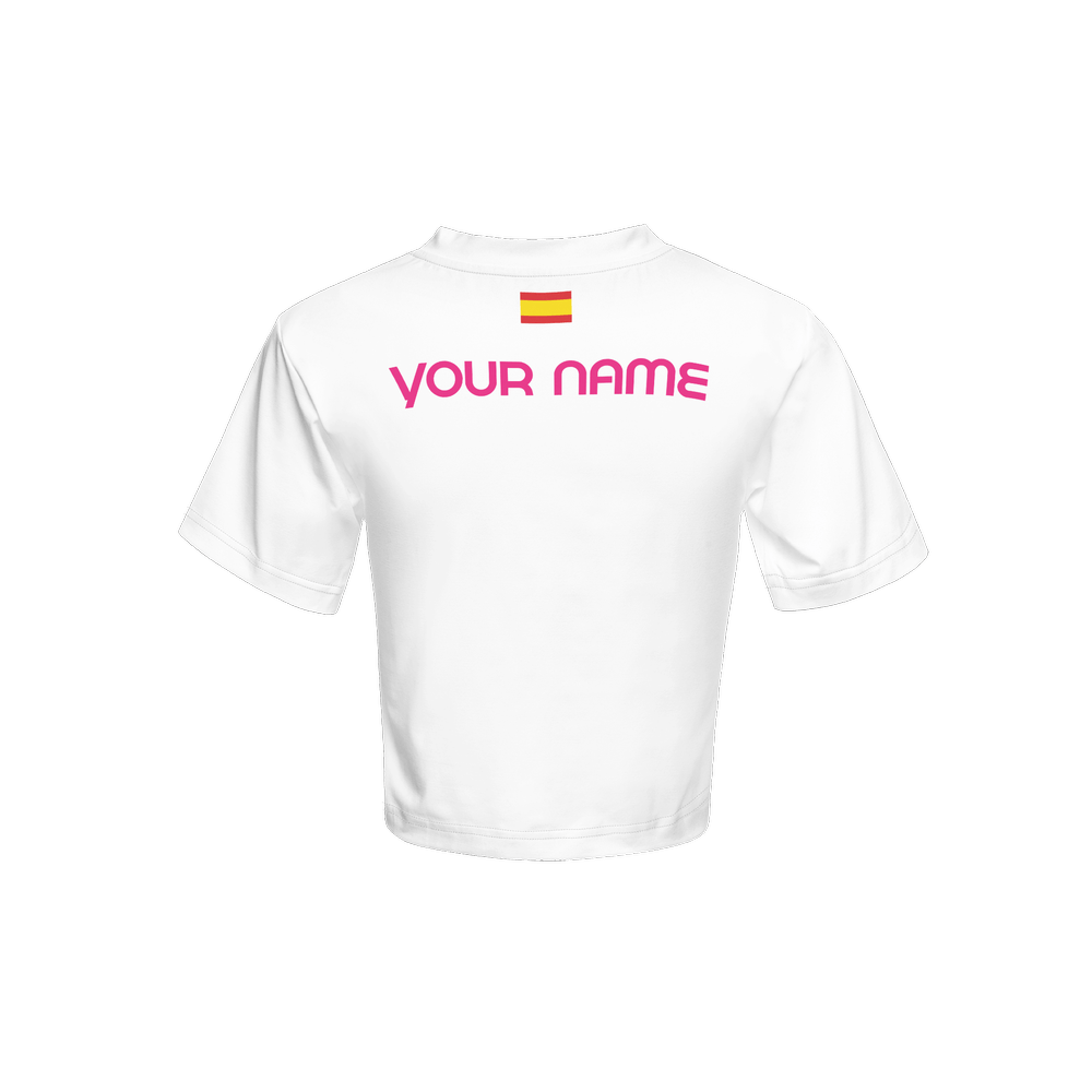 Women XTR3S Custom T Shirt - White/Pink - XTR3S