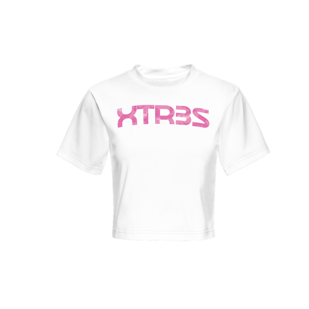 Women XTR3S Custom T Shirt - White/Pink - XTR3S