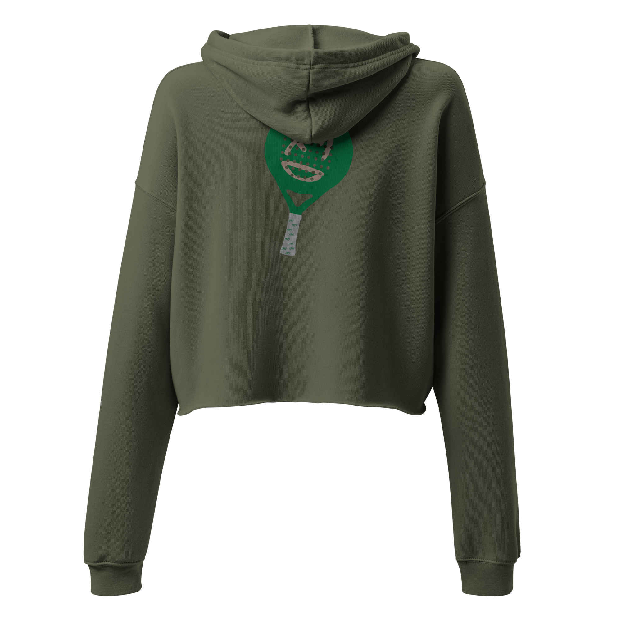 X3 Crop Hoodie - Green - XTR3S