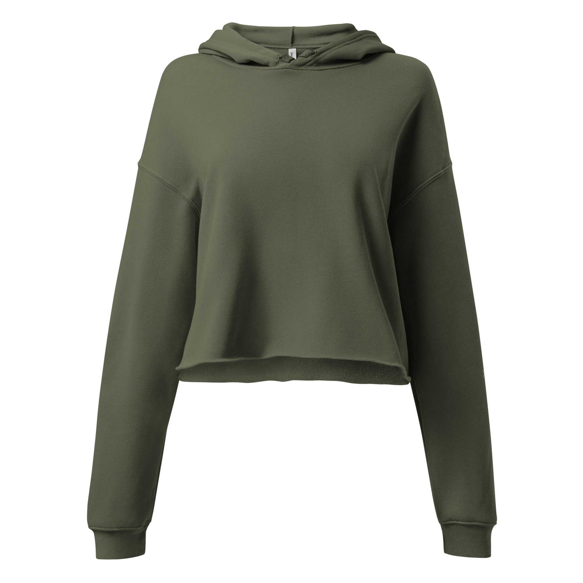 X3 Crop Hoodie Green XTR3S