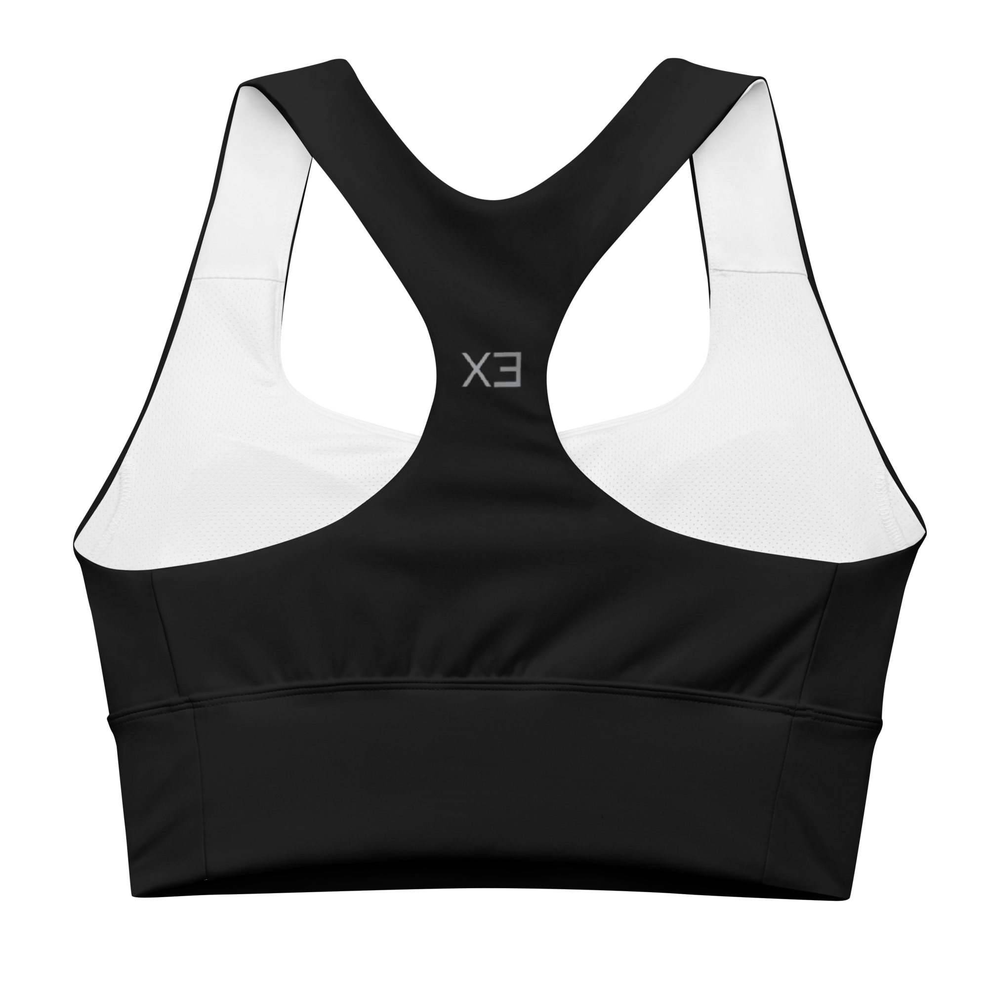 X3 Longline Sportbra - Black - XTR3S