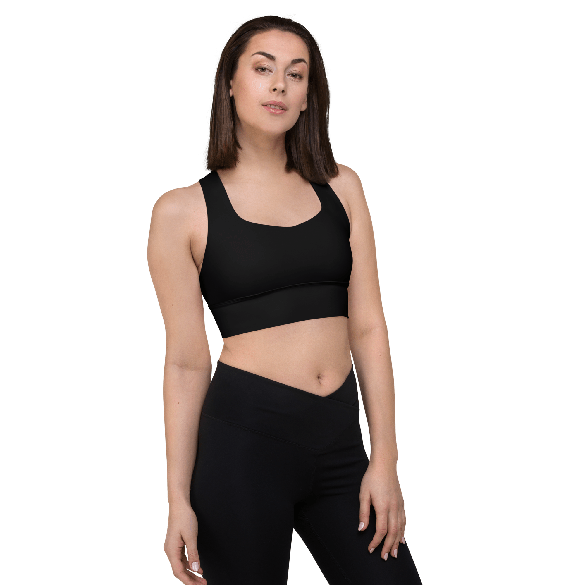 X3 Longline Sportbra - Black - XTR3S