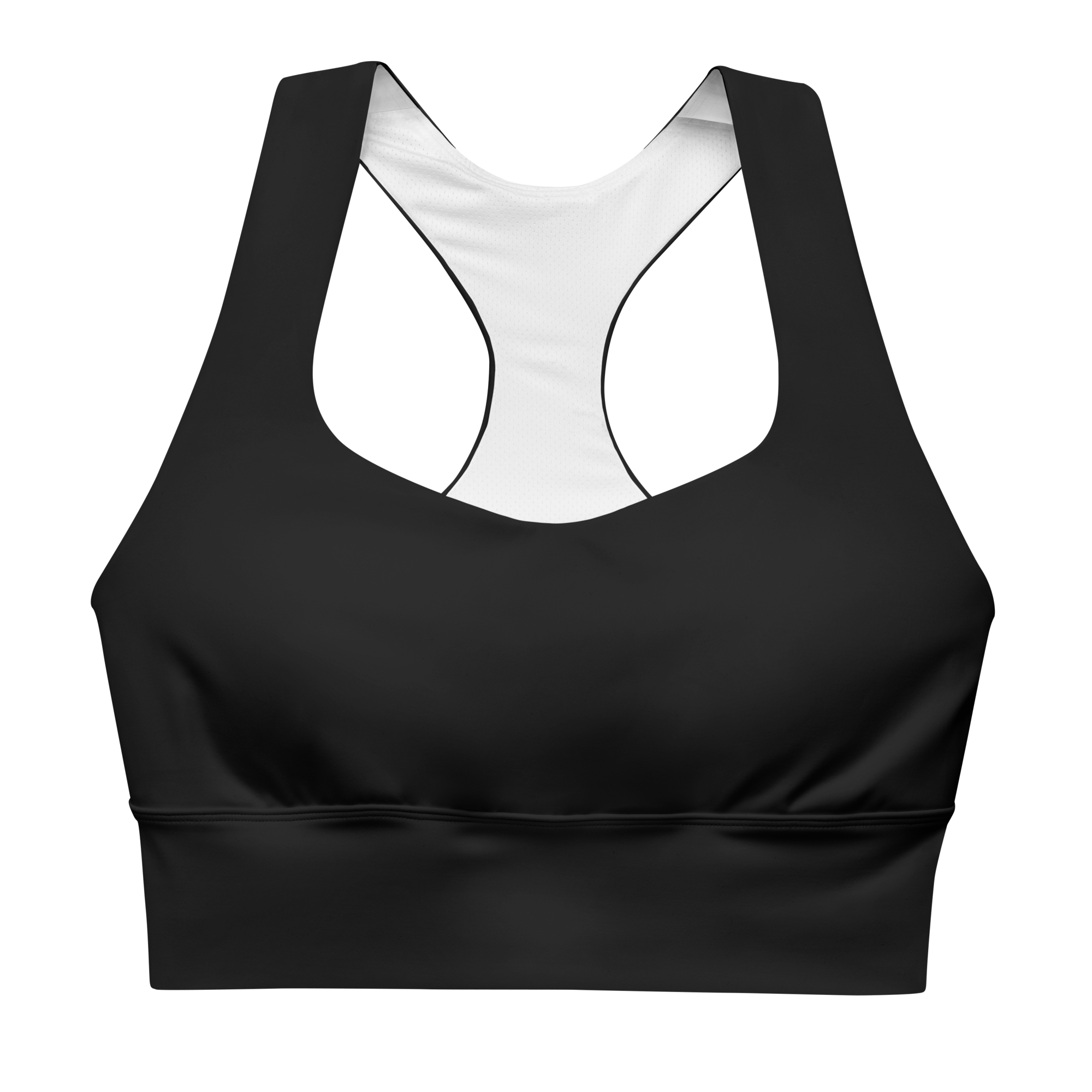 X3 Longline Sportbra - Black - XTR3S