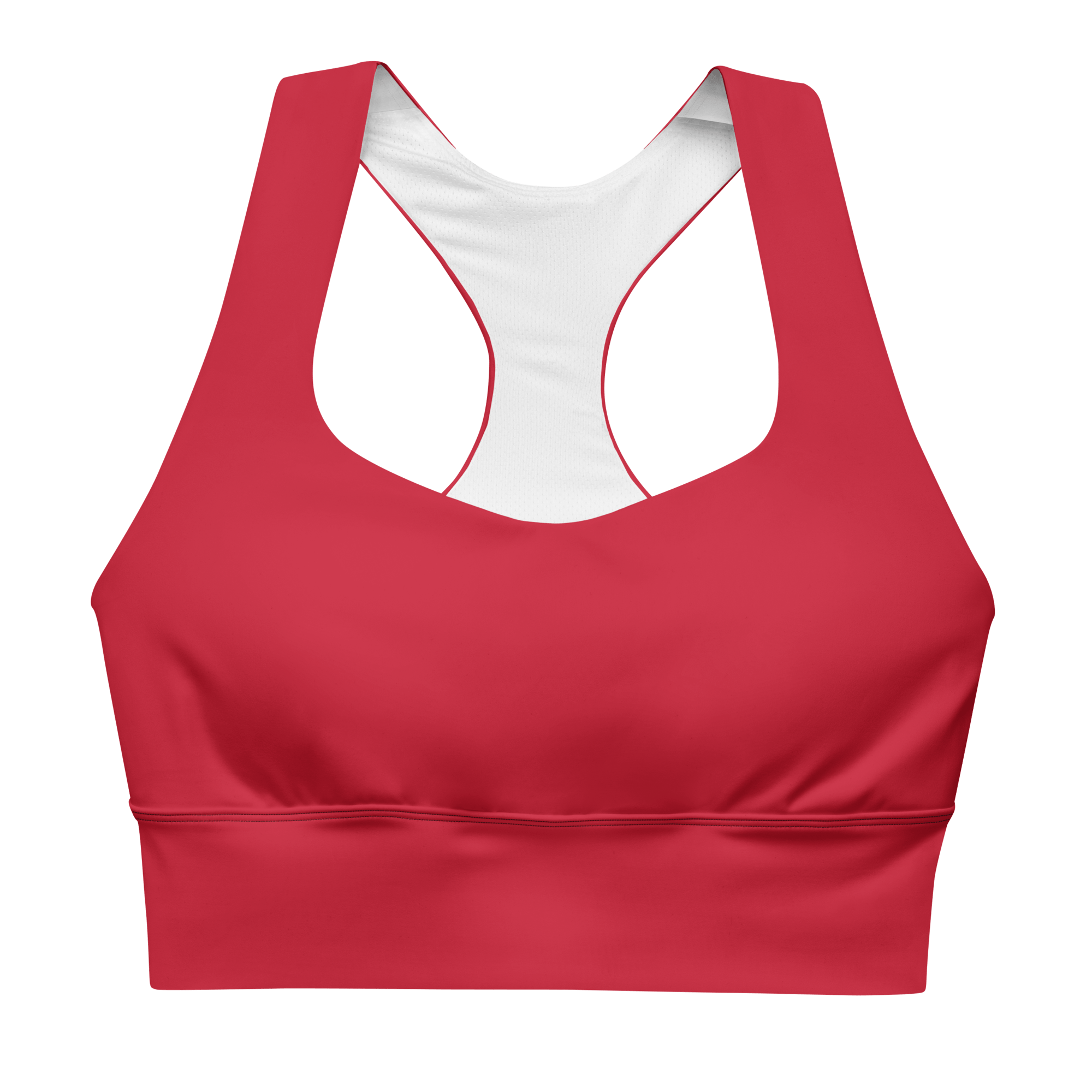 X3 Longline Sportbra - Red - XTR3S