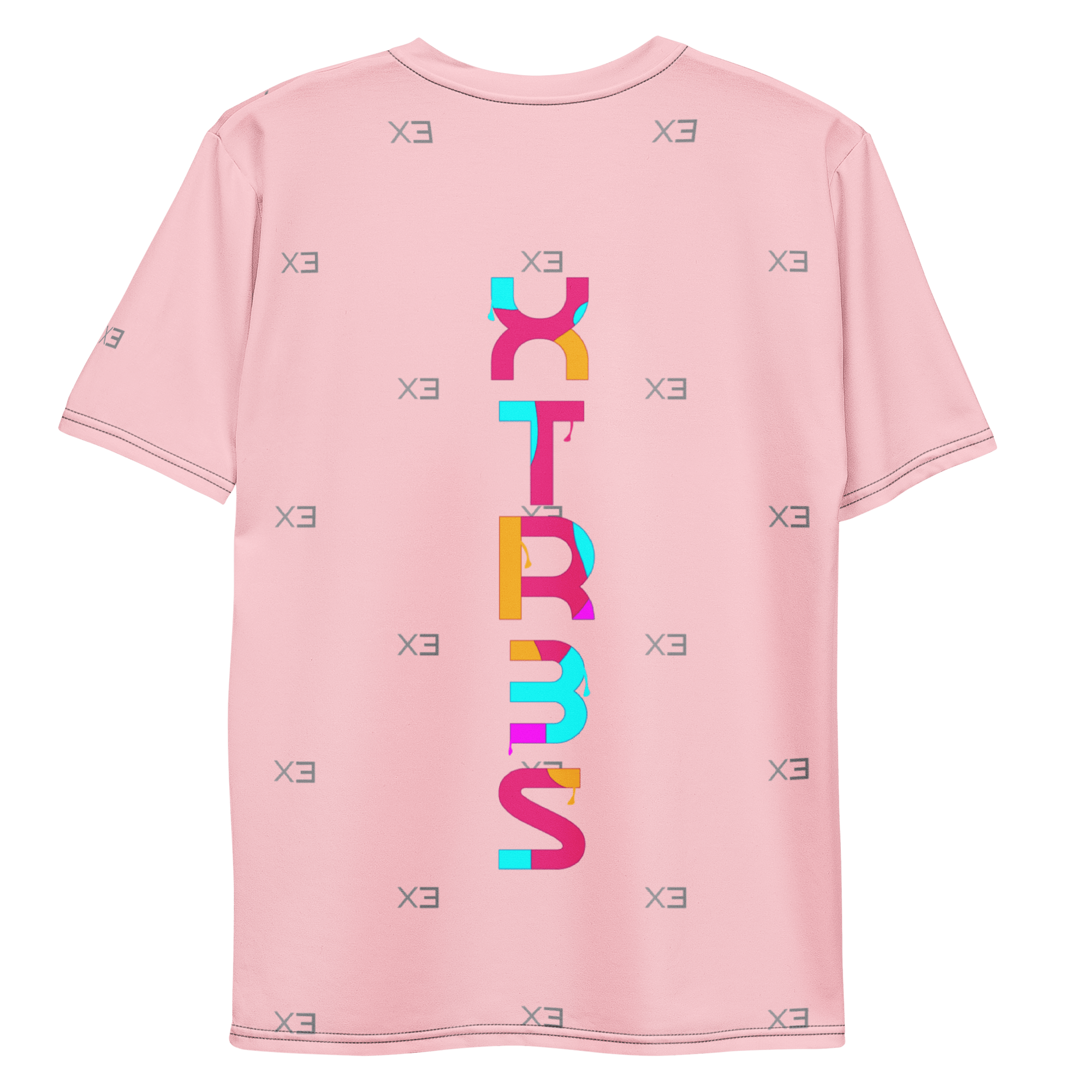 X3 Men T Shirt - Pink - XTR3S