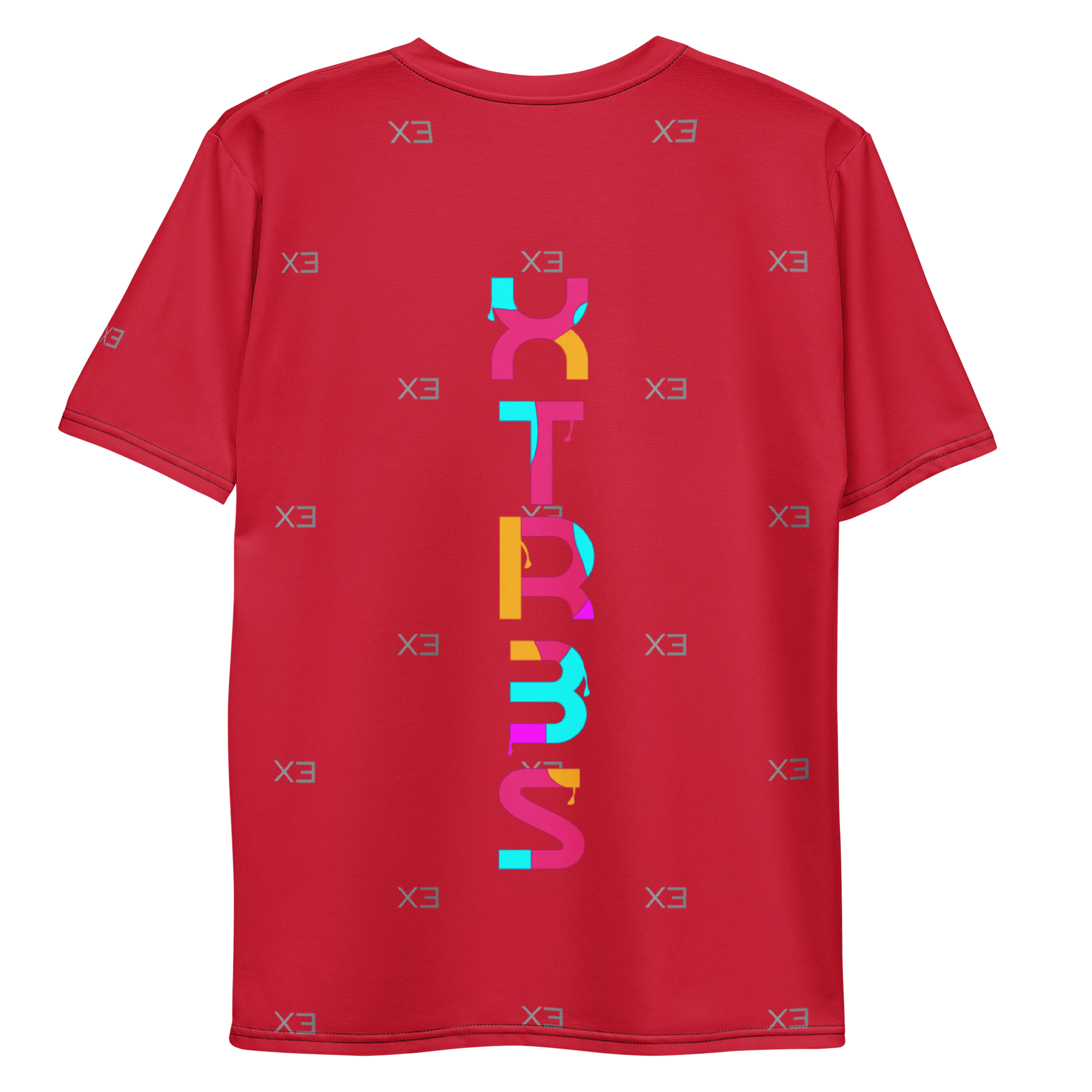 X3 Men T Shirt - Red - XTR3S