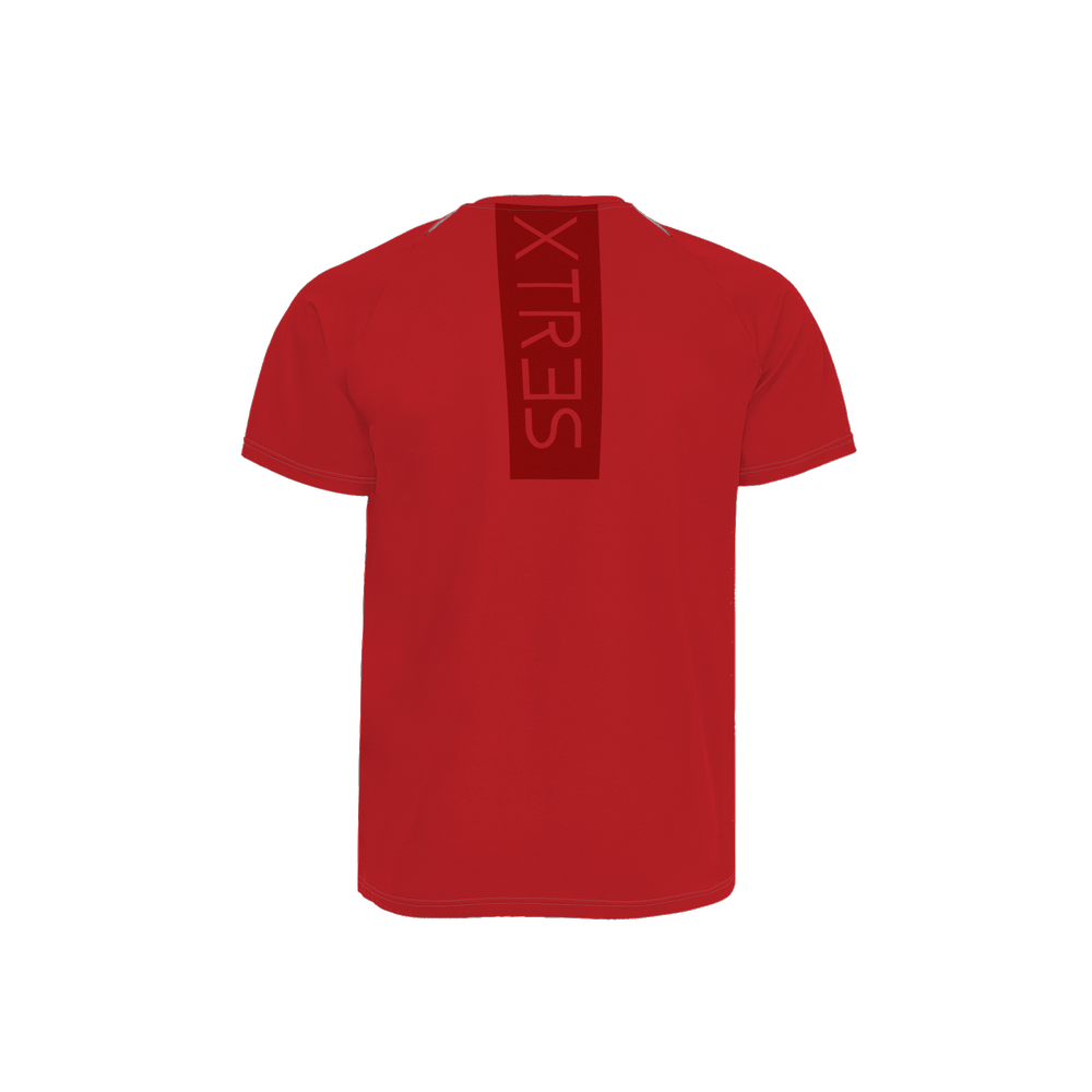 X3 Men’s 3M Active T - Shirt - Dry Fit - Red - XTR3S