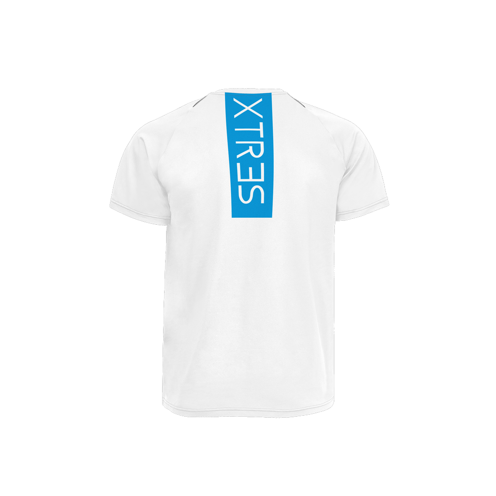 X3 Men’s 3M Active T - Shirt - Dry Fit - White - XTR3S