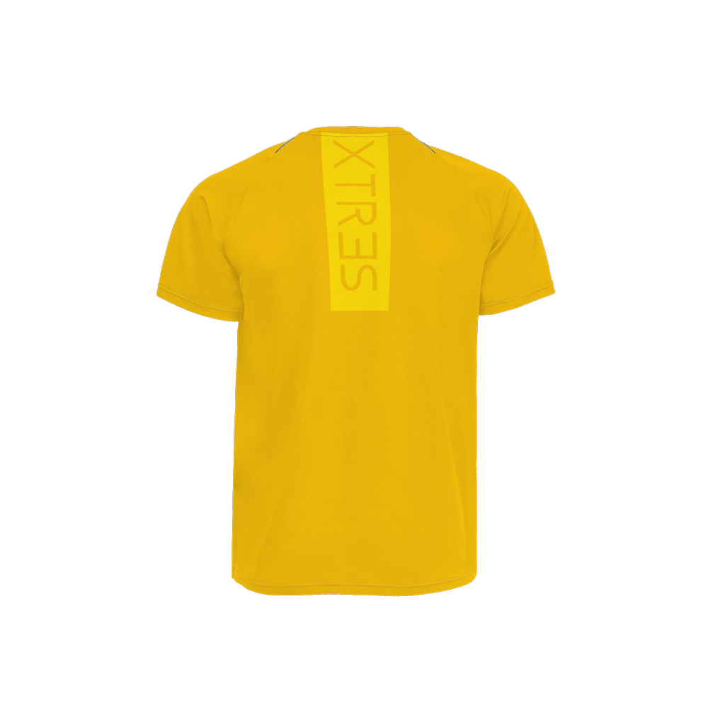 X3 Men’s 3M Active T - Shirt - Dry Fit - Yellow - XTR3S