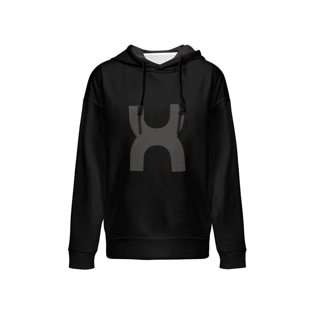 X3 Men’s Relaxed Fit Hoodie - Black - XTR3S