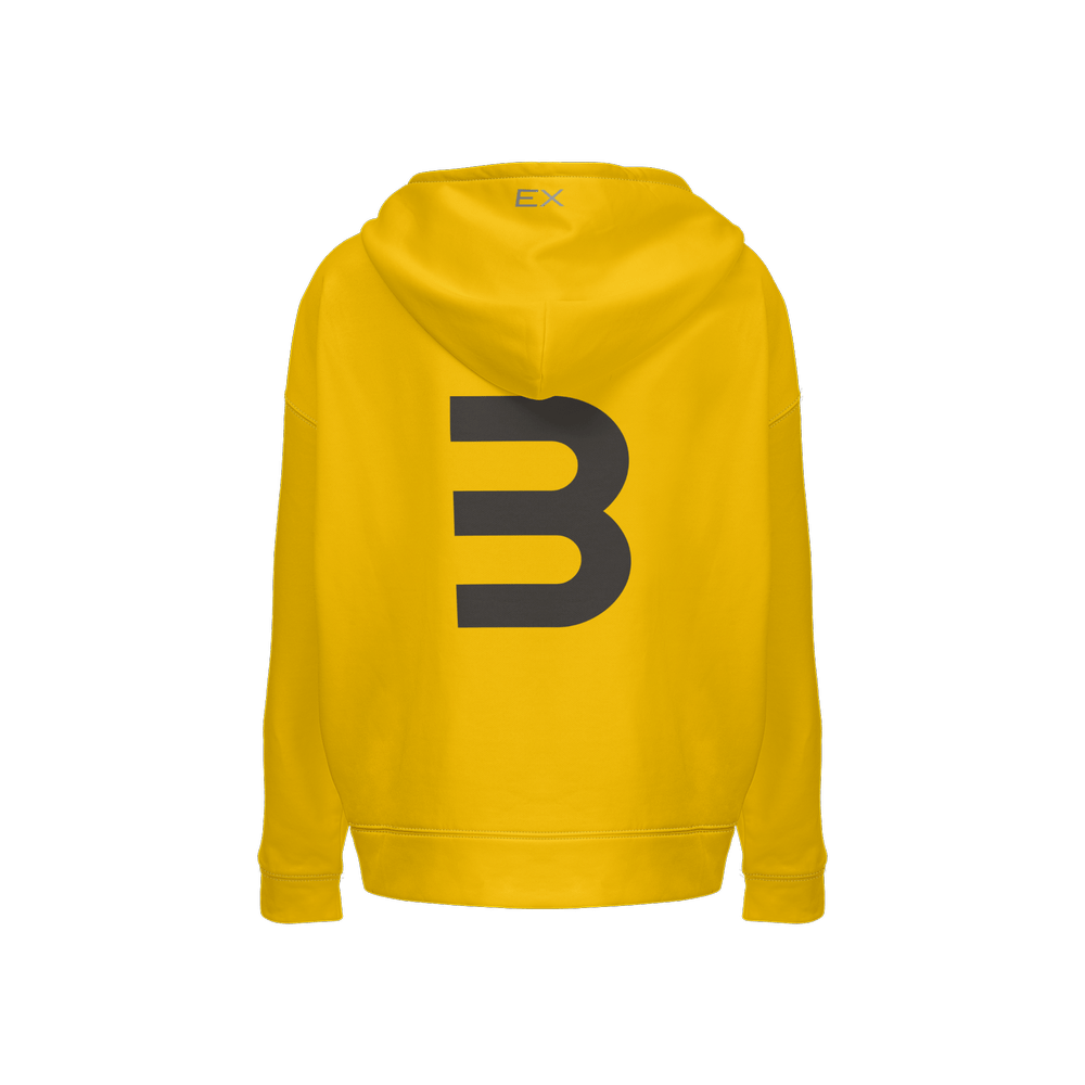 X3 Men’s Relaxed Fit Hoodie - Yellow - XTR3S