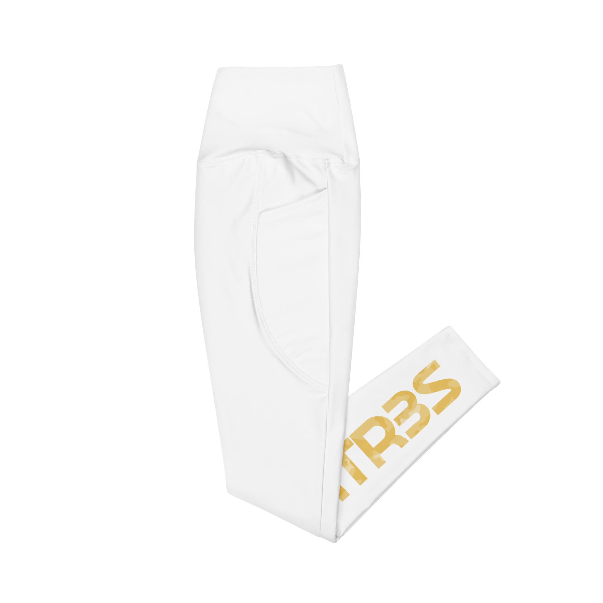 XTR3S Crossover Leggins - White/Yellow - XTR3S