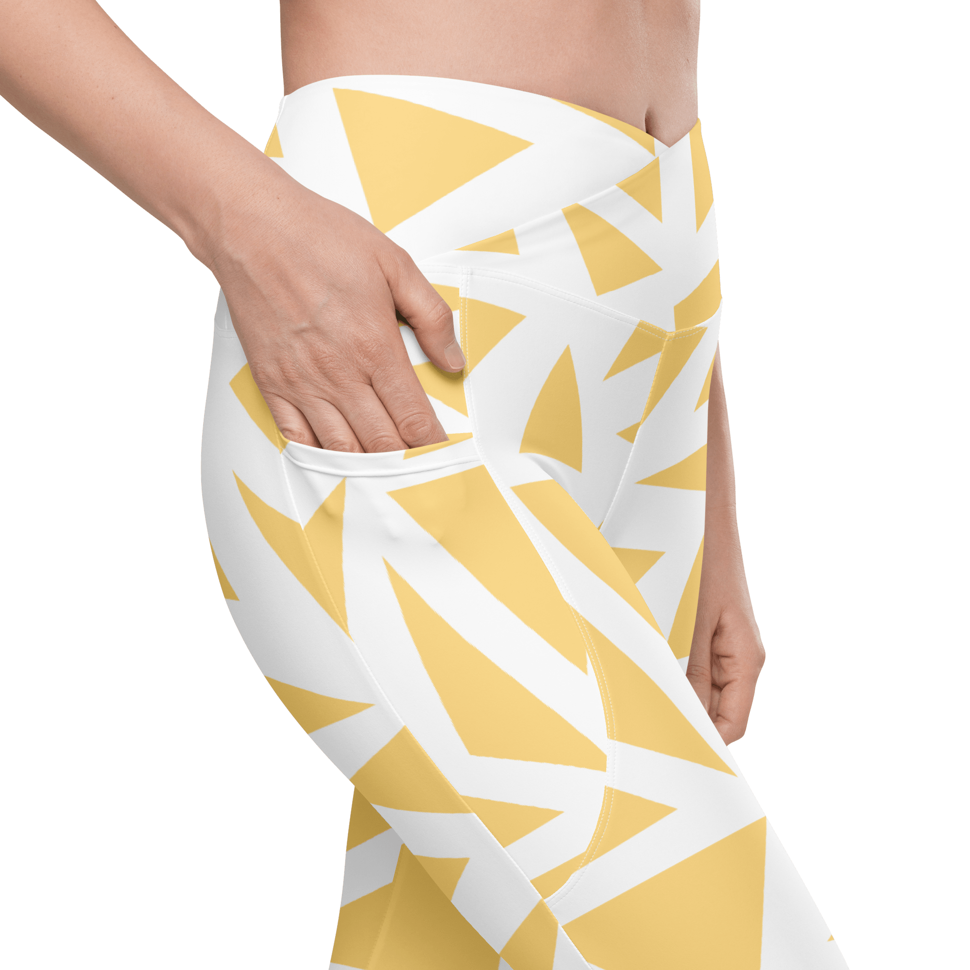 XTR3S Crossover Leggins - Yellow - XTR3S