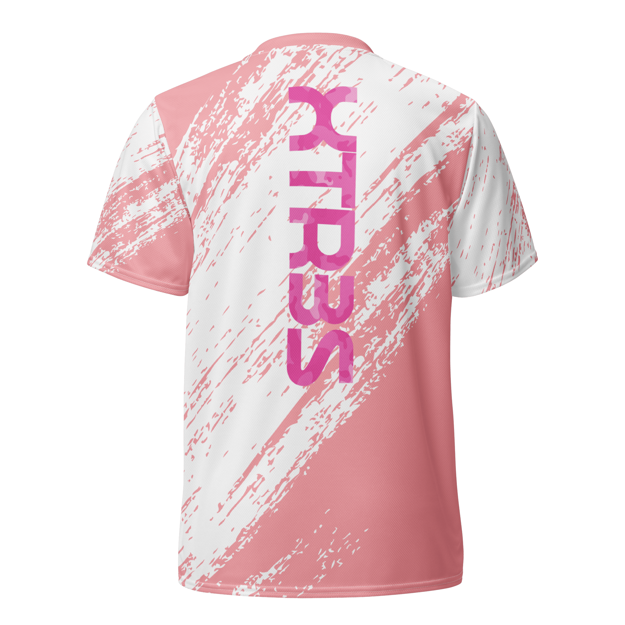 XTR3S Sport T Shirt - White/Pink - XTR3S