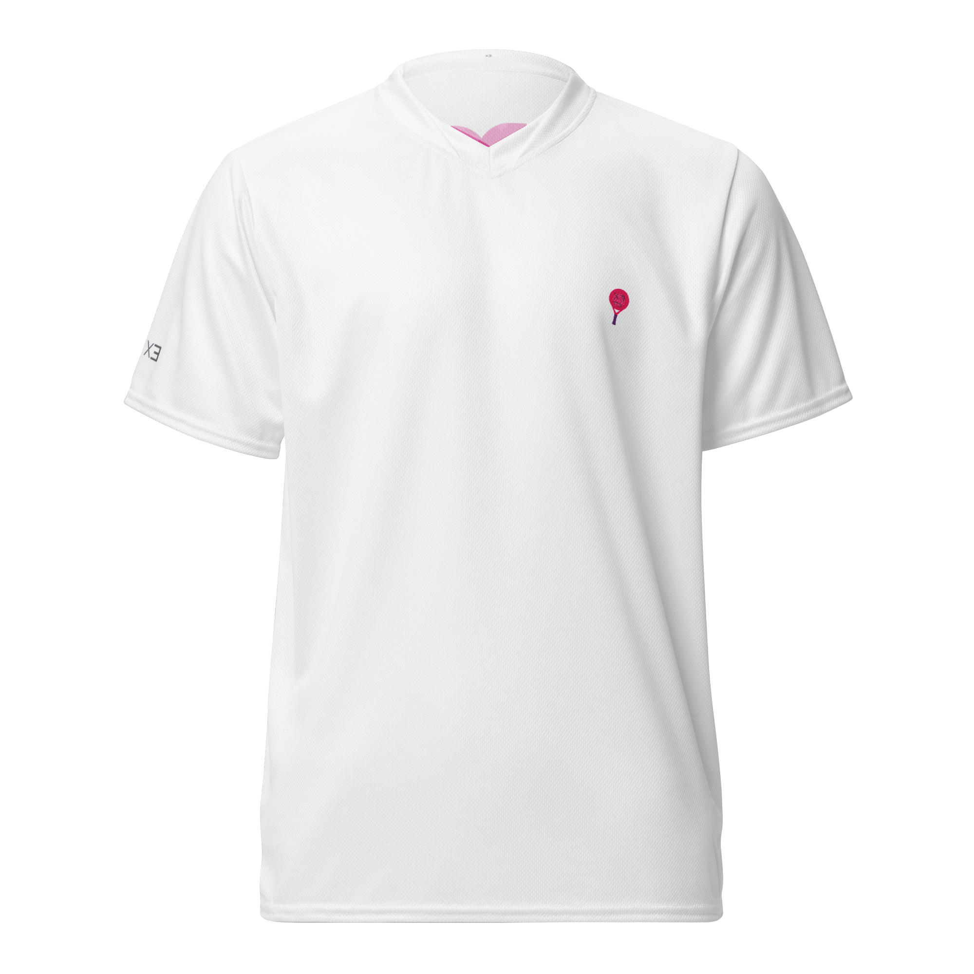 XTR3S Sport T Shirt - White/Pink - XTR3S